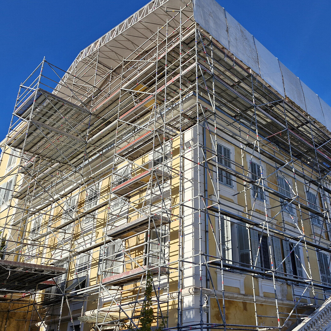 Incendie en copropriété à Nice Eden Palais - toiture